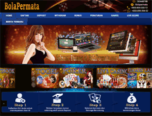 Tablet Screenshot of bolapermata.com